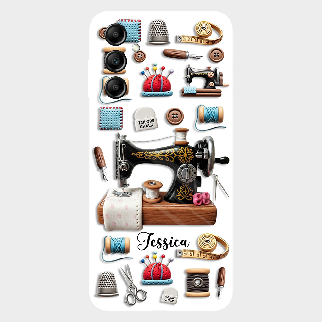 Stunning Sewing Machine - Personalized Sewing Full Print Phone Case