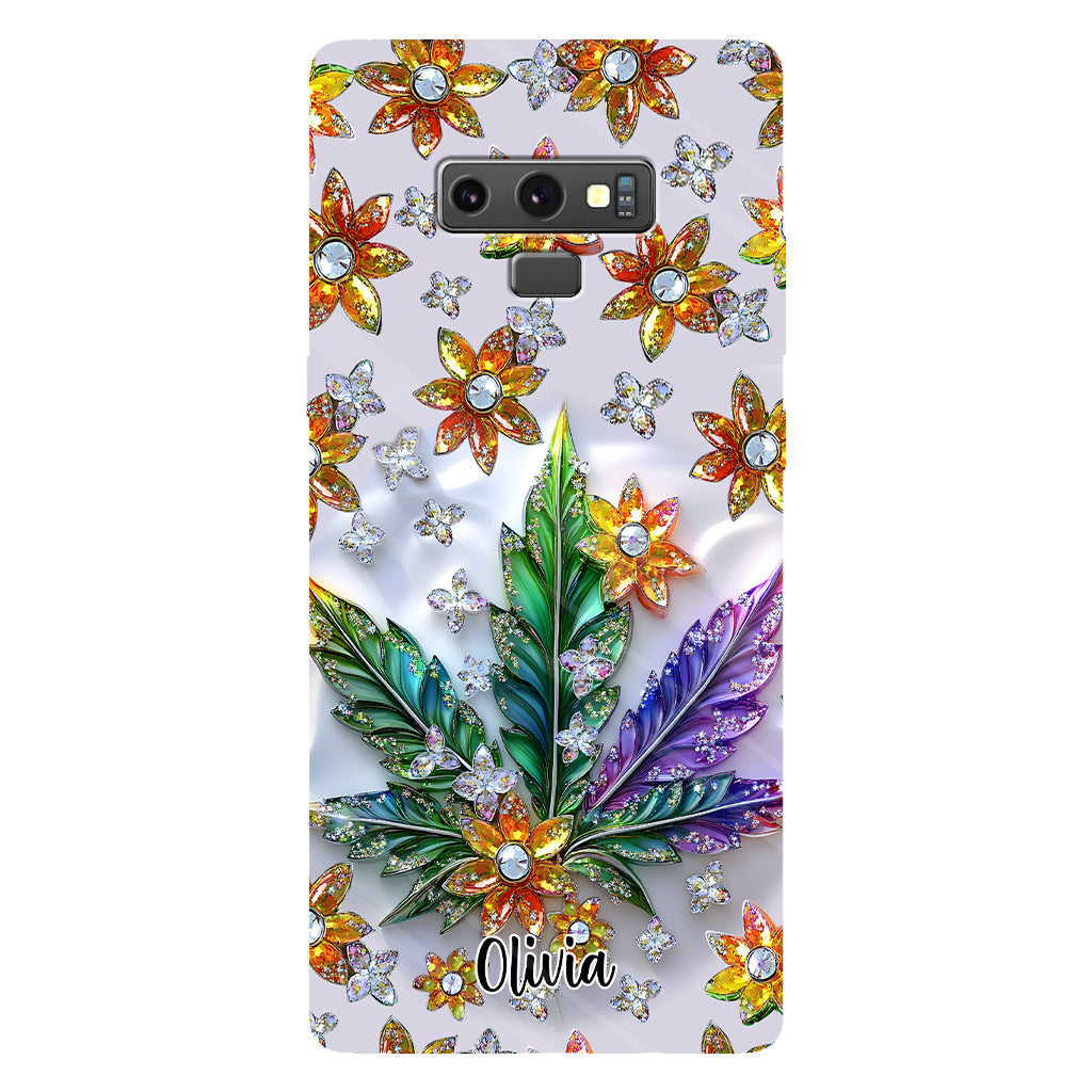 Beautiful Leaf - Personalized Weed Full Print Phone Case