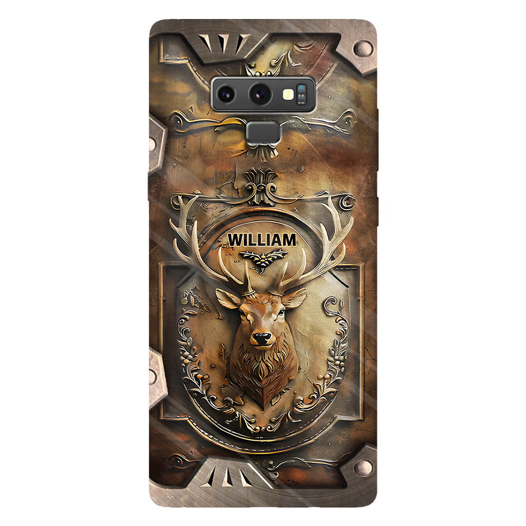 Hirschjagd – Personalisierte Handyhülle mit Jagdmotiv