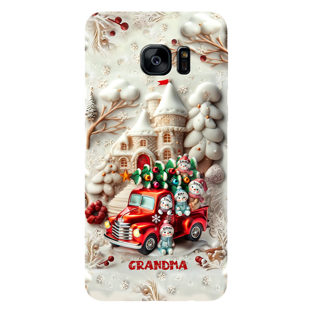 Nana's Little Cuties - Personalized Grandma Full Print Phone Case