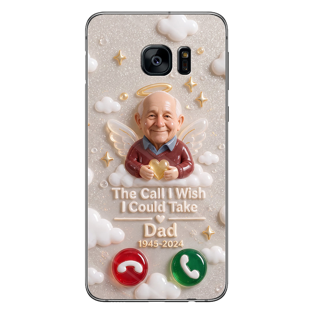 The Call I Wish I Could Take - Personalized Memorial Clear Phone Case