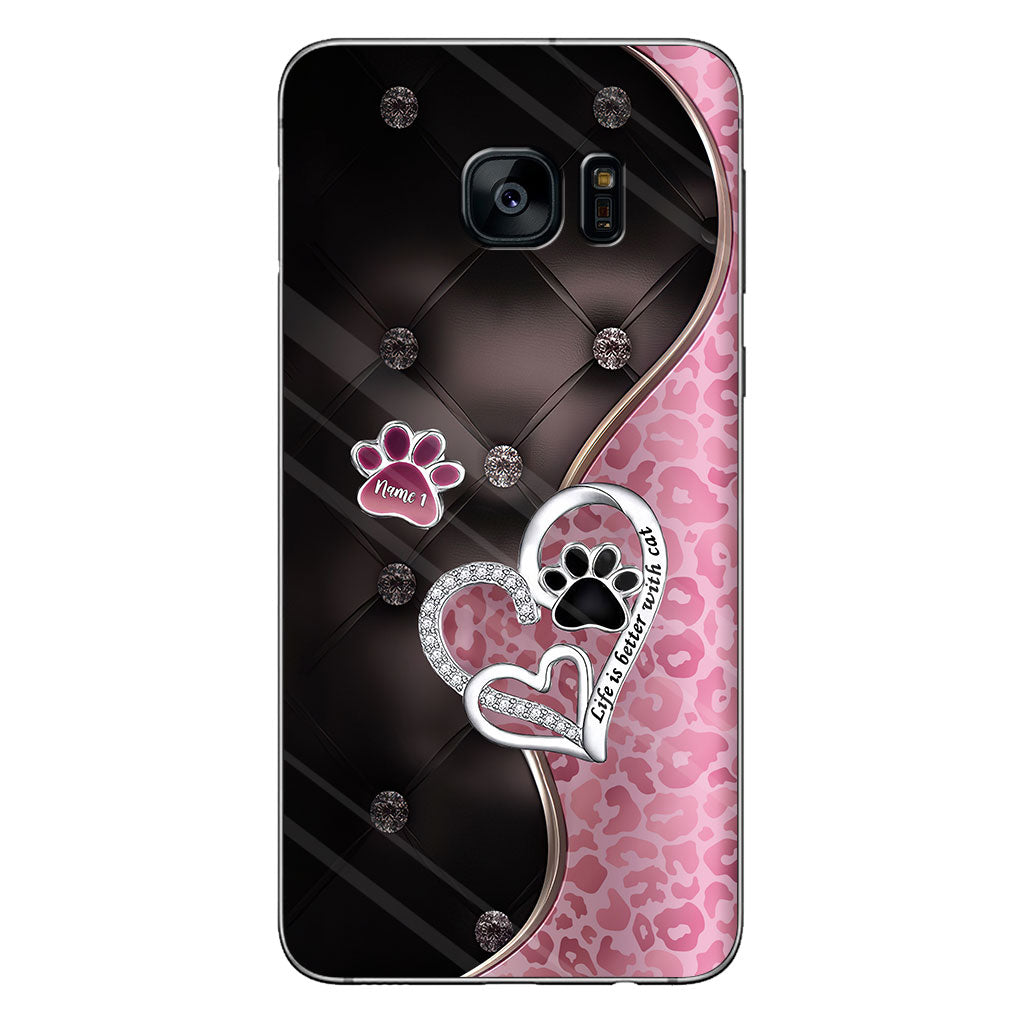Cat Mom - Personalized Cat Phone Case