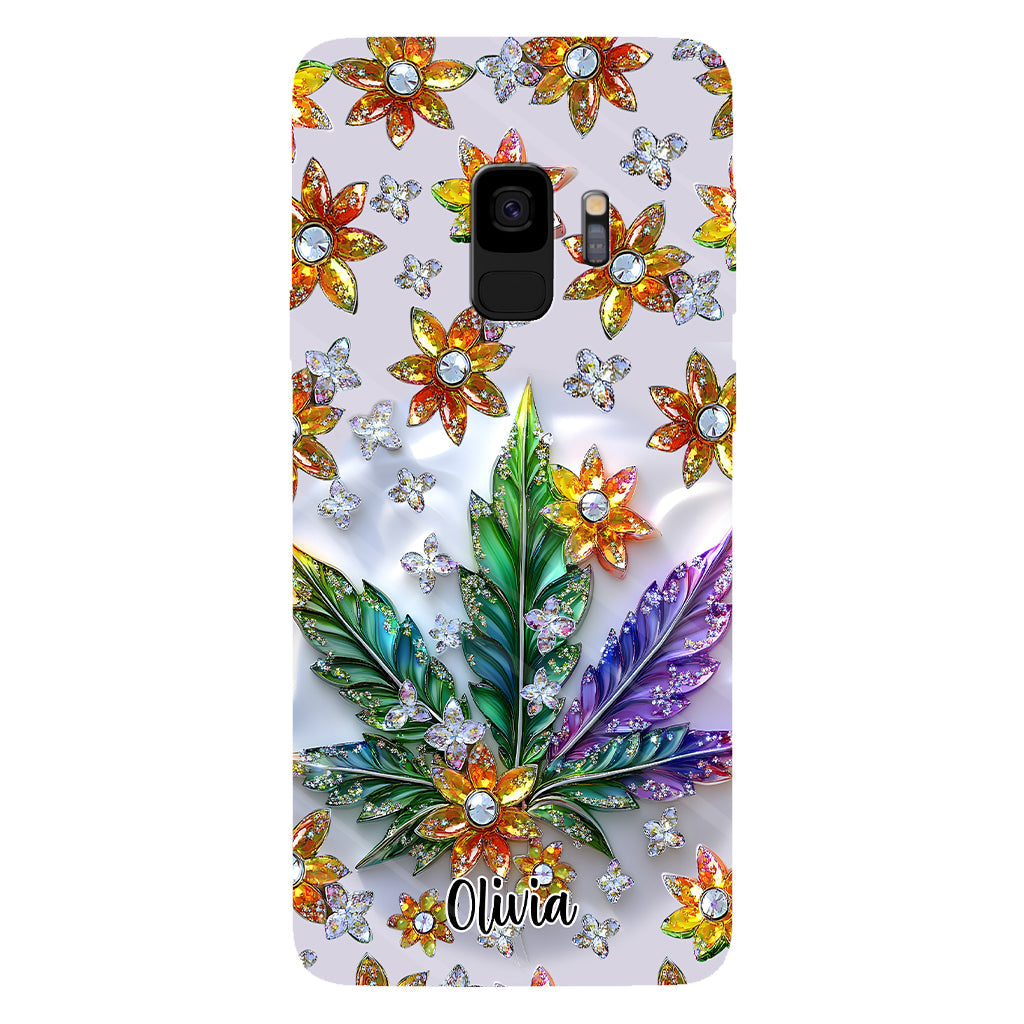 Beautiful Leaf - Personalized Weed Full Print Phone Case