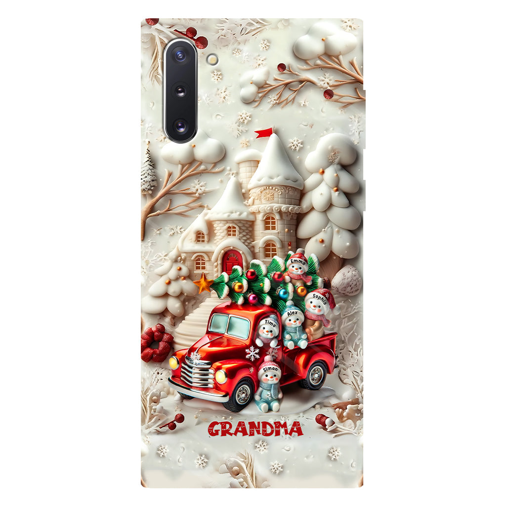 Nana's Little Cuties - Personalized Grandma Full Print Phone Case