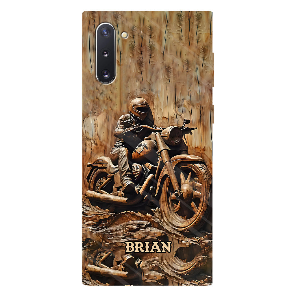 Biker - Personalized Biker Full Print Phone Case