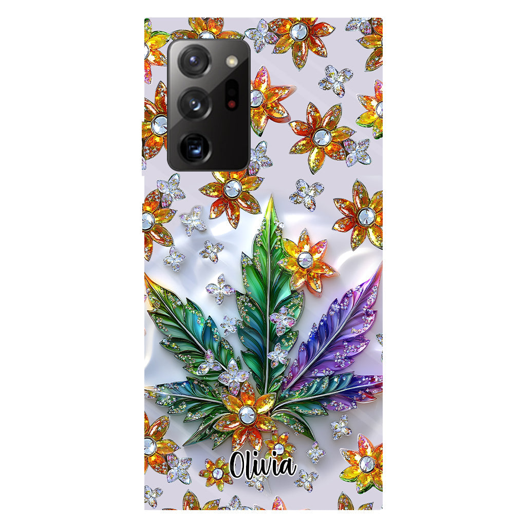 Beautiful Leaf - Personalized Weed Full Print Phone Case