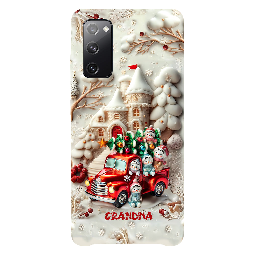 Nana's Little Cuties - Personalized Grandma Full Print Phone Case