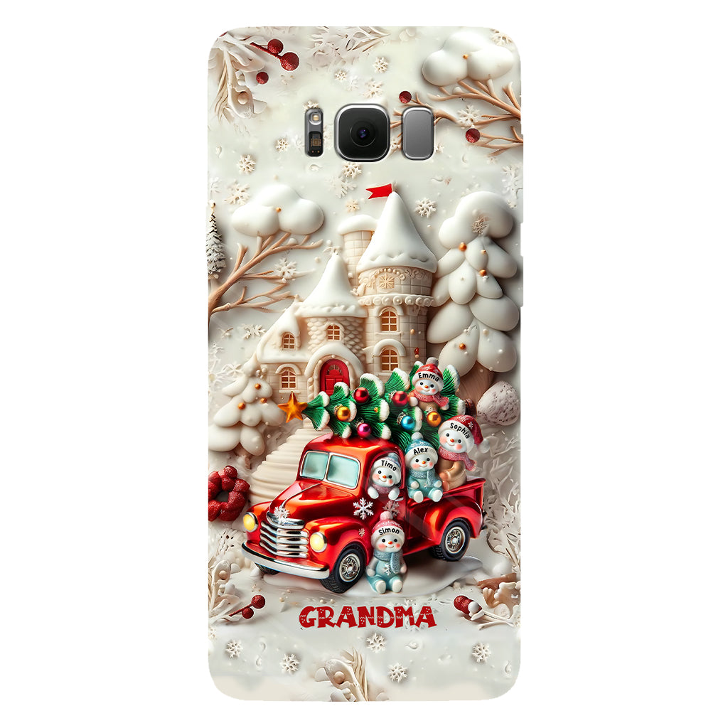 Nana's Little Cuties - Personalized Grandma Full Print Phone Case