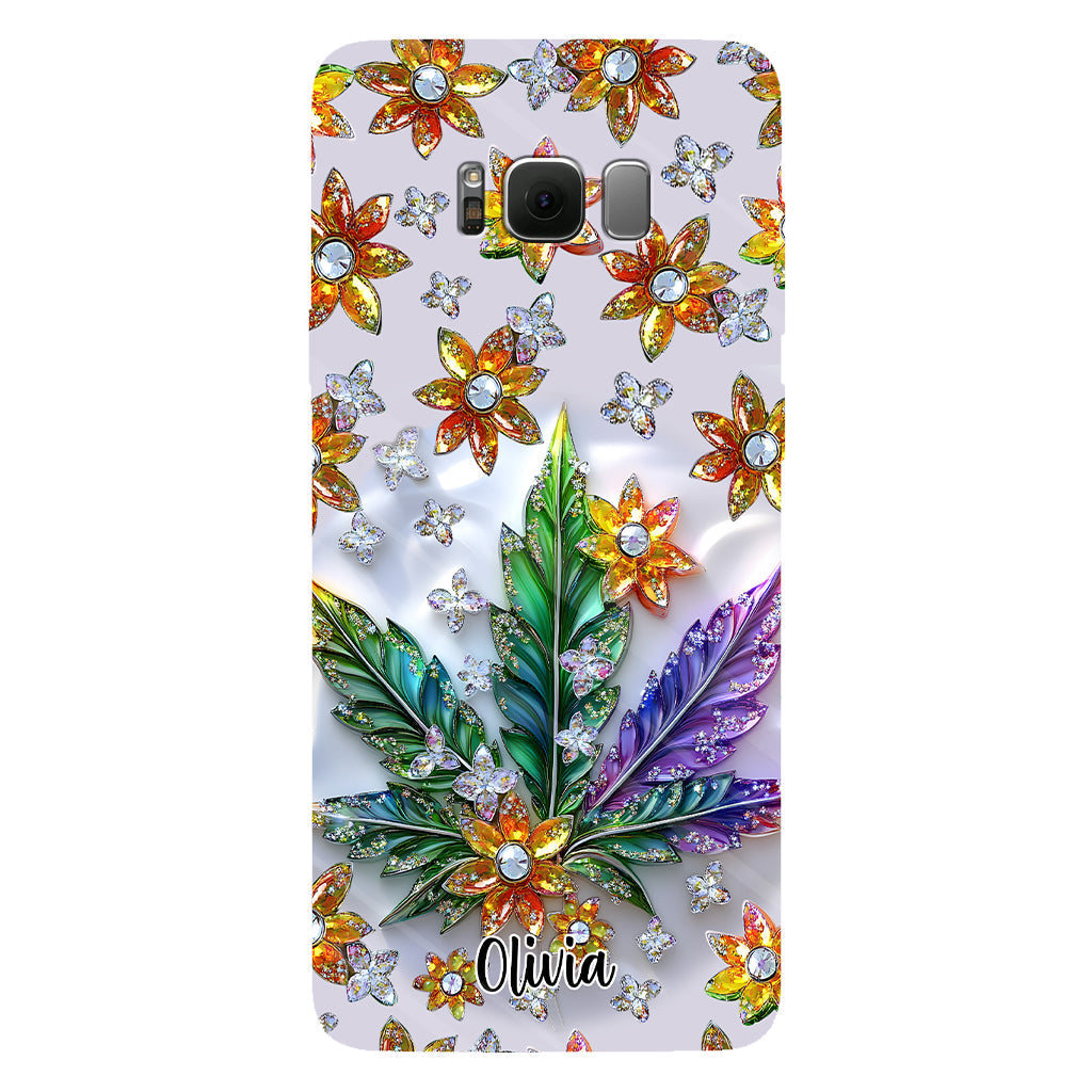 Beautiful Leaf - Personalized Weed Full Print Phone Case