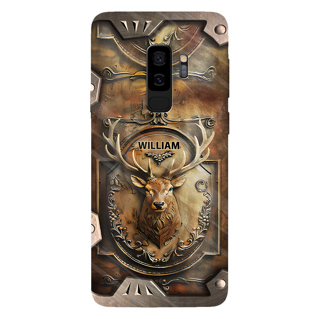 Hirschjagd – Personalisierte Handyhülle mit Jagdmotiv