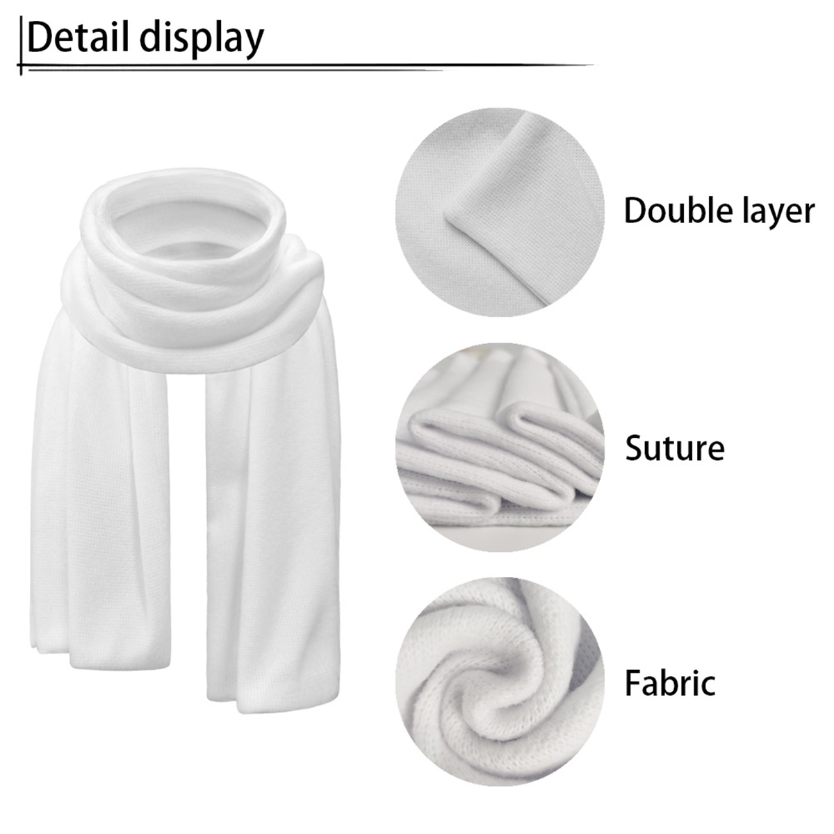 Hooked on Fishing - Personalized Fishing Knitted Scarf