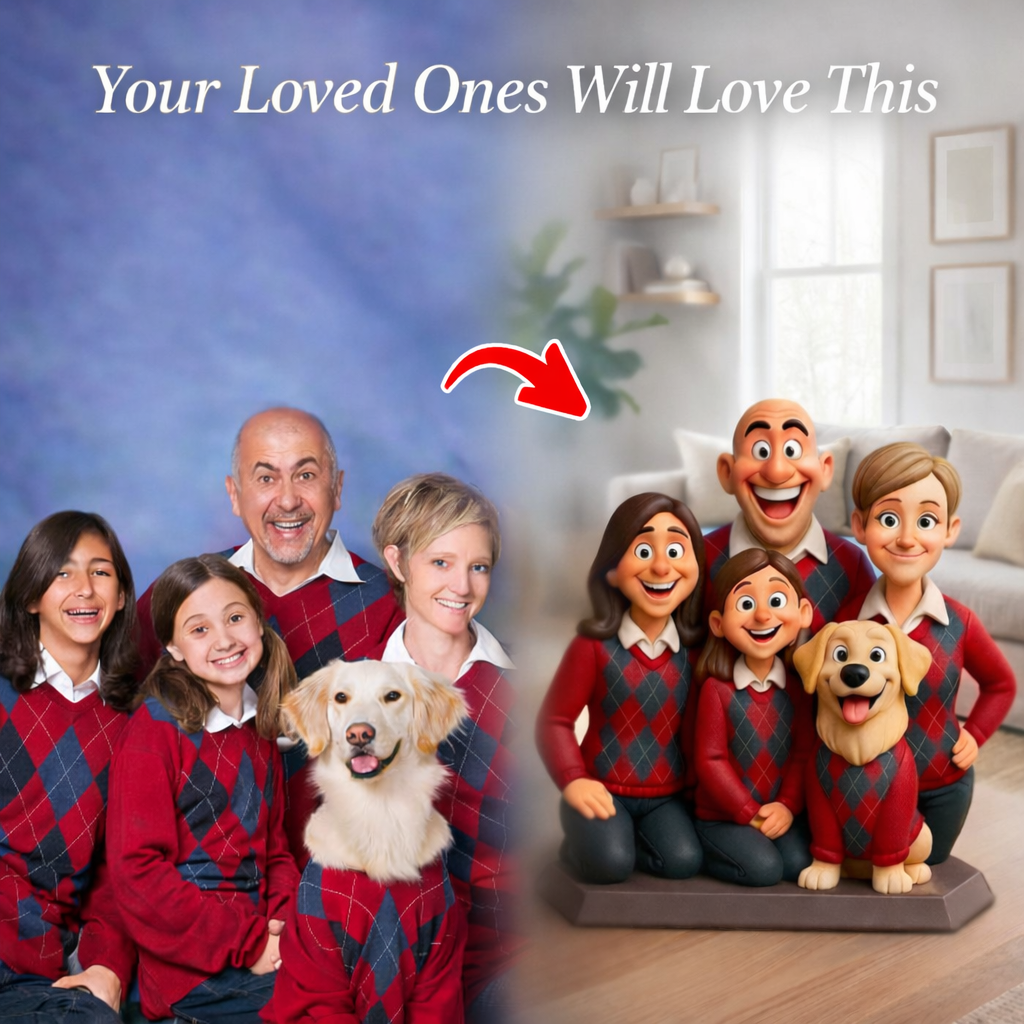 Laden Sie beliebige Fotos hoch und sehen Sie zu, wie sie sich verwandeln – personalisierte Geschenke für Ihre Liebsten.