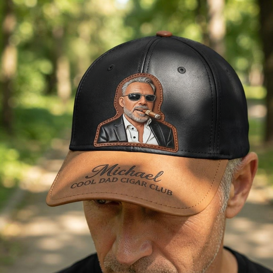 Vaterliebe Zigarre - Personalisierte klassische Kappe für Väter