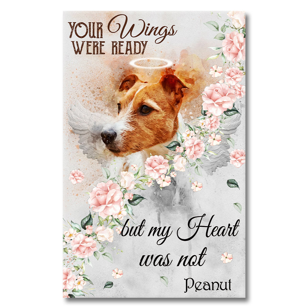 Those We Love Don't Go Away - Personalized Dog Canvas And Poster