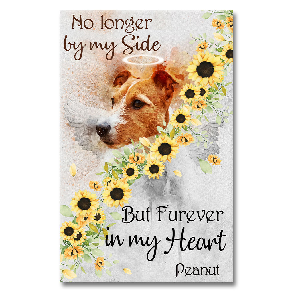 Those We Love Don't Go Away - Personalized Dog Canvas And Poster