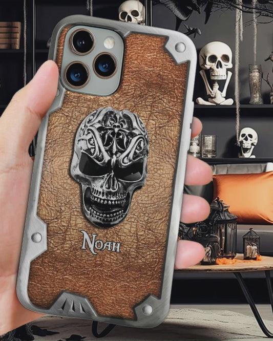 Cool Skull - Personalized Skull Full Print Phone Case
