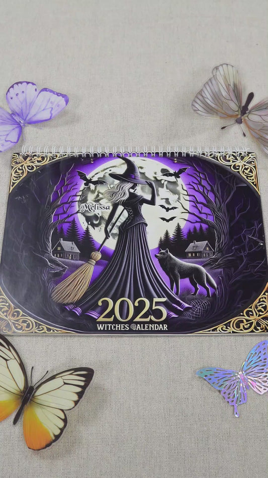 Hexenkalender – Personalisierter Hexen-Wandkalender & Tischkalender