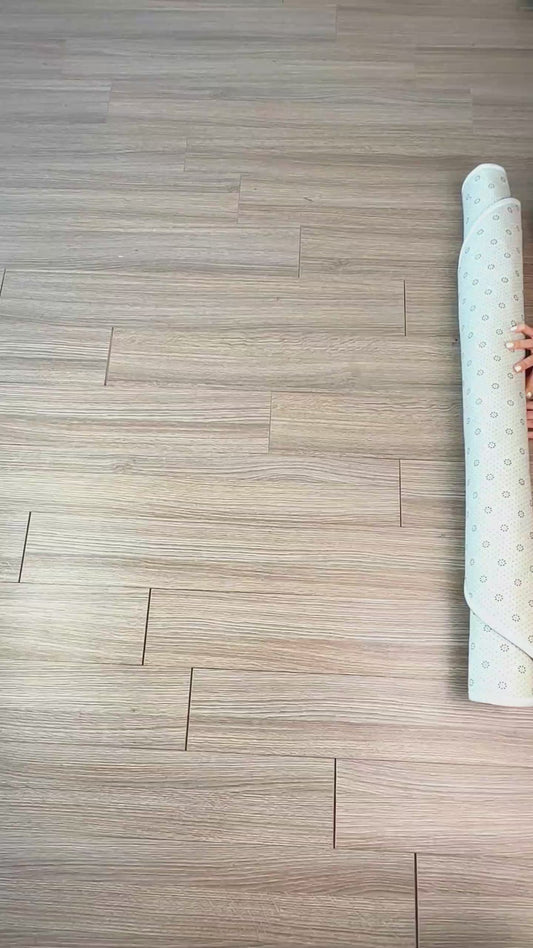 Du und ich und das Meer - Personalisierter runder Schildkröten-Teppich