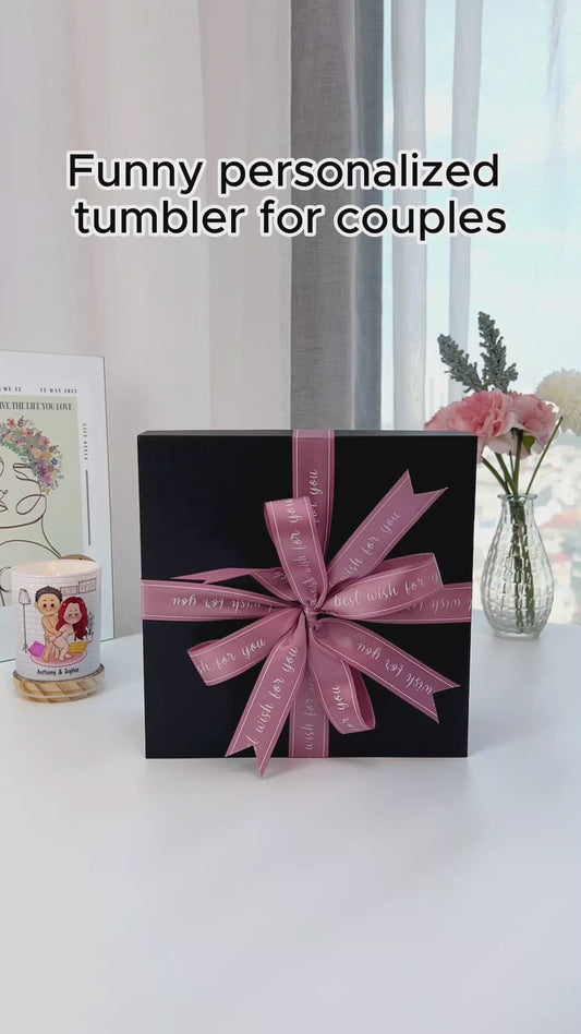 I Love You - Personalized Couple Tumbler