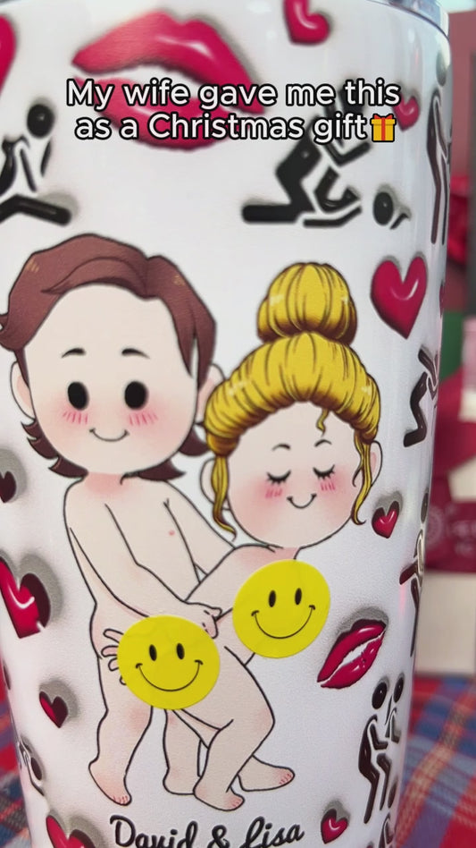 My Favorite Thing To Do Is You - gift for husband, wife, boyfriend, girlfriend - Personalized Tumbler