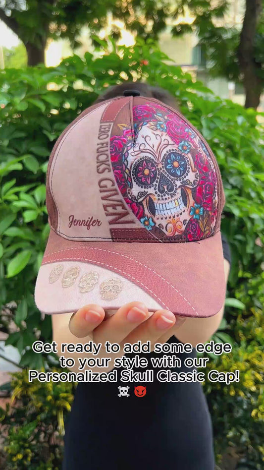 Zero F Given - Personalisierte Skull Classic Cap