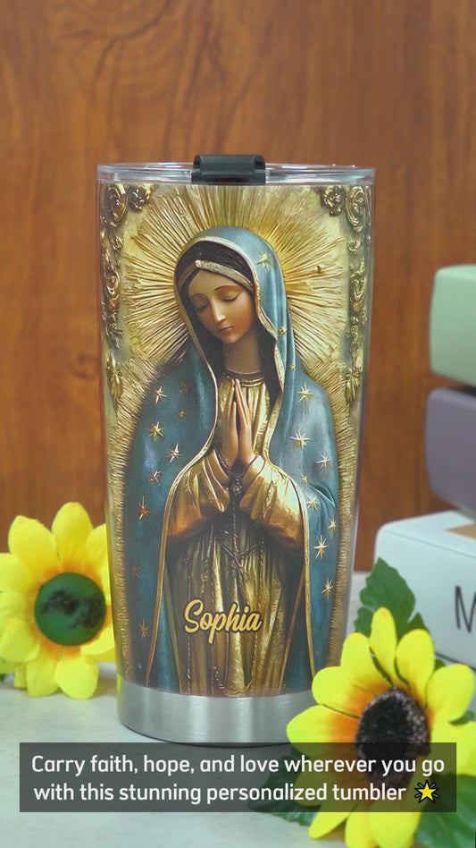Faith Hope Love - Personalized Christian Tumbler