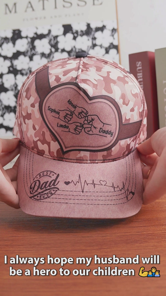 Bester Papa/Mama/Oma/Opa/Onkel... aller Zeiten – Personalisierte klassische Vaterkappe