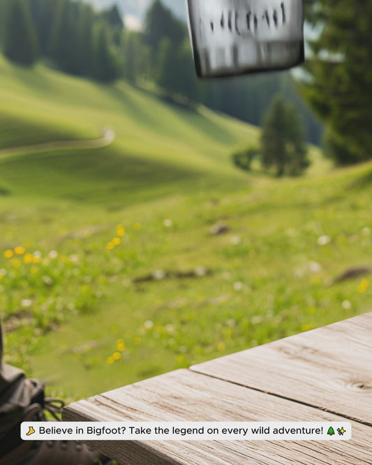 Sasquatch I Believe - Personalized Hiking Tumbler