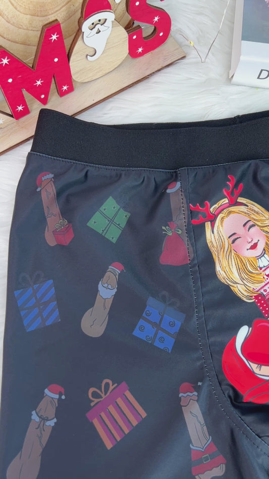 Auspacken! - Personalisierte Boxershorts für Männer für Paare