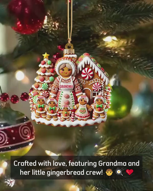 Grandma's Perfect Batch - Personalized Grandma Ornament