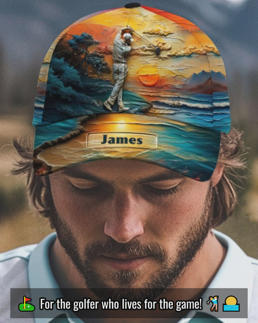 Golf ist mein Leben – Personalisierte Golf Classic Cap