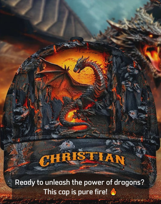 Love Dragon - Personalized Dragon Classic Cap