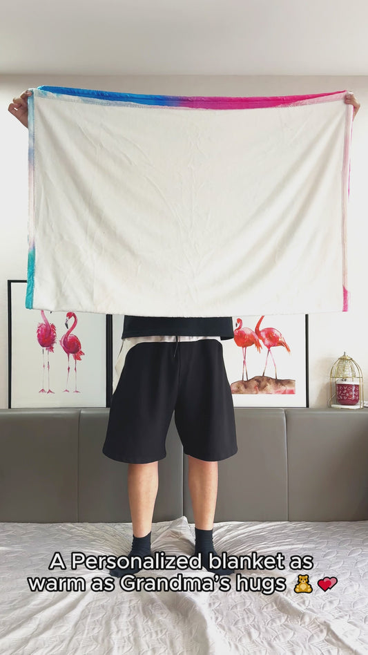 Nanabear - Personalized Grandma Blanket