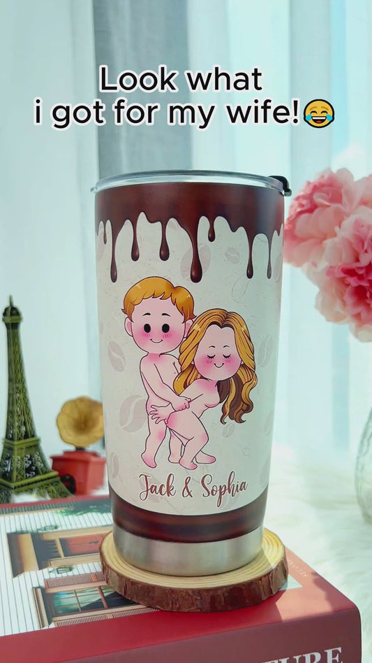 After 10 Years - Personalized Couple Tumbler
