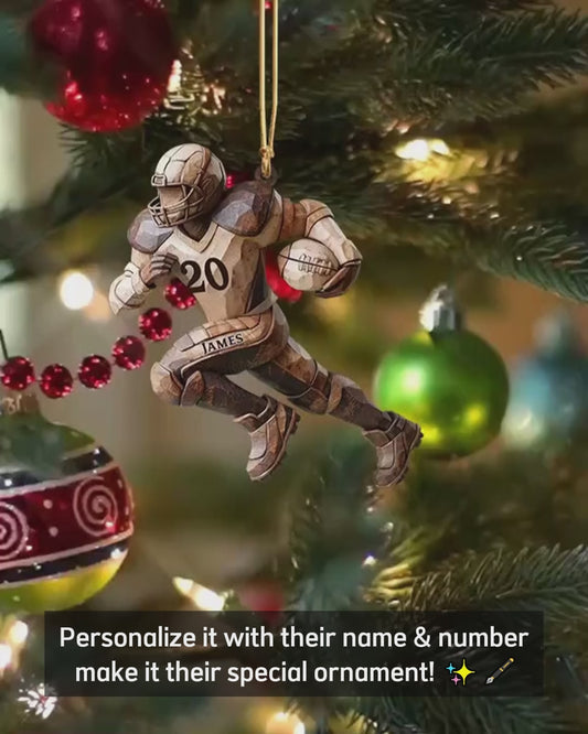 Starker Eins – Personalisierter Fußball-Anhänger