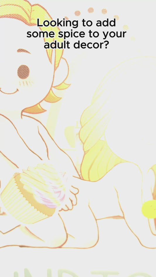 Willkommen in der Pound Town – Unangemessene Inhalte für Erwachsene – Personalisierte Leinwand und Poster für Paare