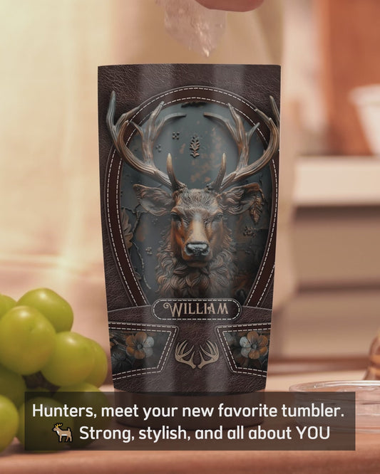 Stunning Deer - Personalized Hunting Tumbler