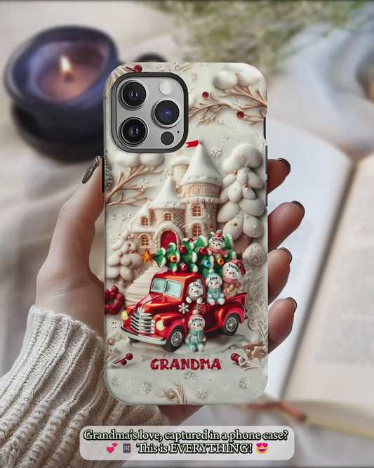 Nana's Little Cuties – Personalisierte Handyhülle mit Oma-Motiv