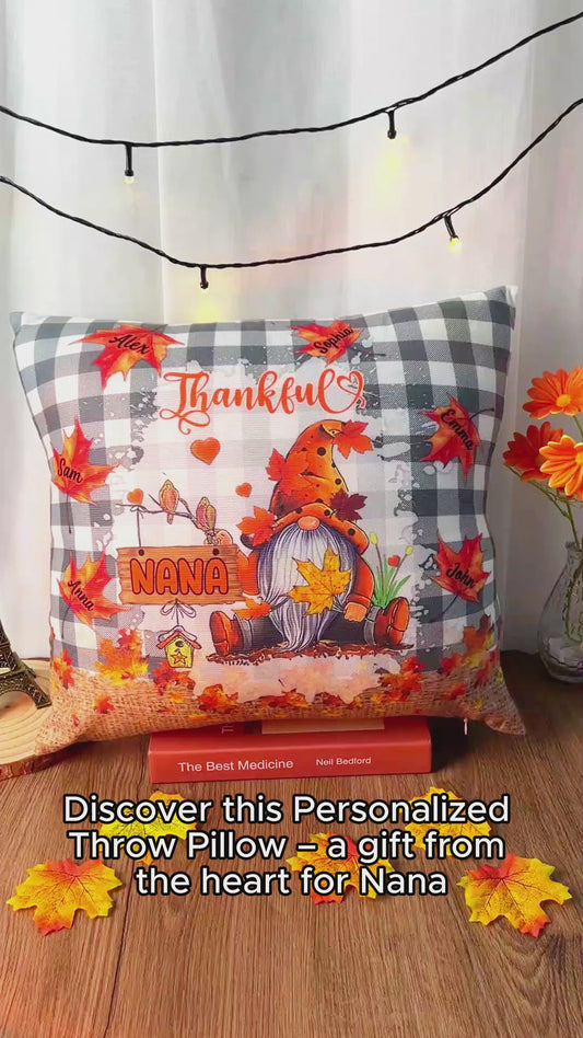 Dankbare Oma – Personalisiertes Oma-Kissen
