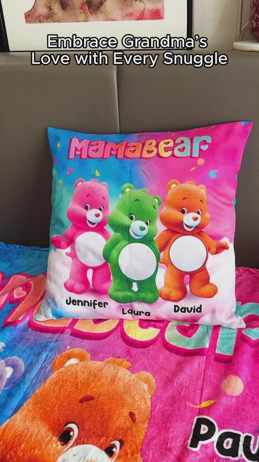 Nanabear - Personalisiertes Oma-Kissen