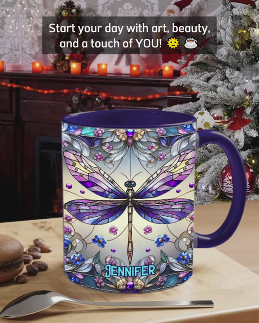 Green Lady – Personalisierte Gartentasse