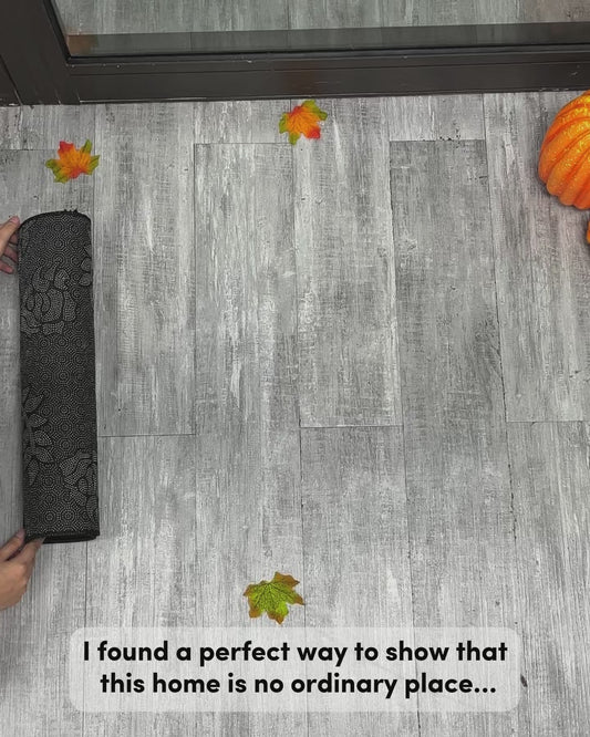 Die Hexe ist da – Hexen-Fußmatte