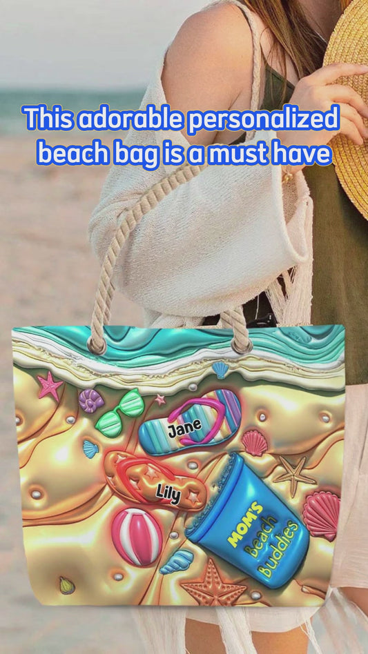 Nana's Beach Buddies – Personalisierte Strandtasche für Oma