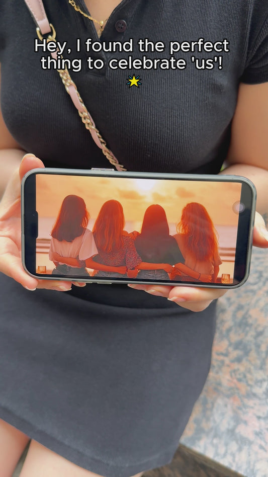 Besties Forever - Personalized Bestie Window Hanging Suncatcher Ornament