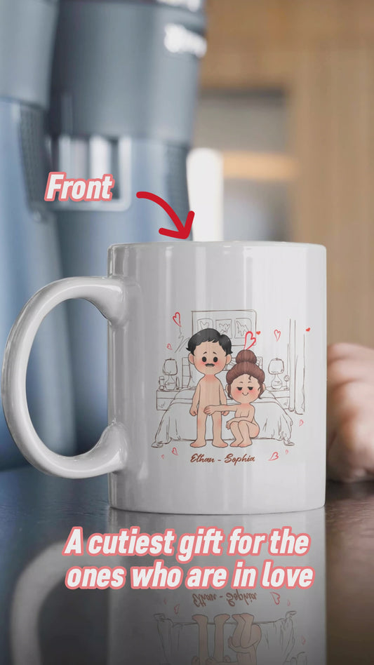 Dear Love Of My Life - Personalized Couple Mug