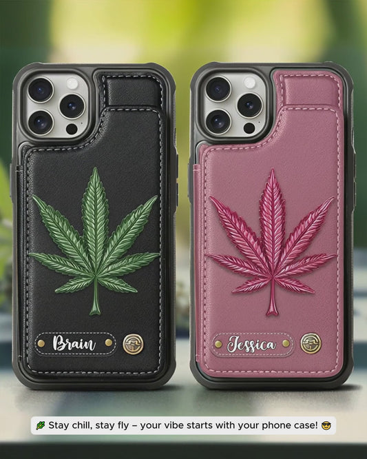 Good Mood - Personalized Weed Wallet Phone Case