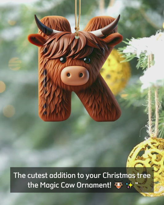 Magic Cow - Personalized Ornament