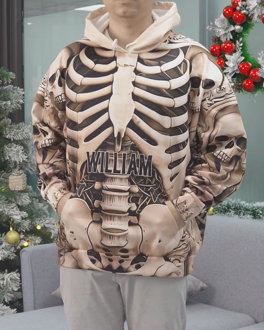 Totenköpfe lieben – Personalisiertes Totenkopf-Shirt