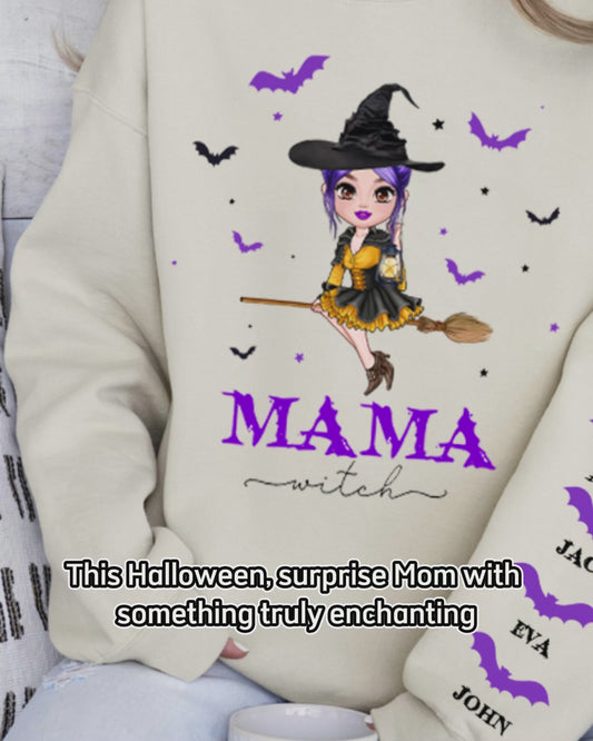 Mama Witch - Personalisiertes Mutter-Shirt