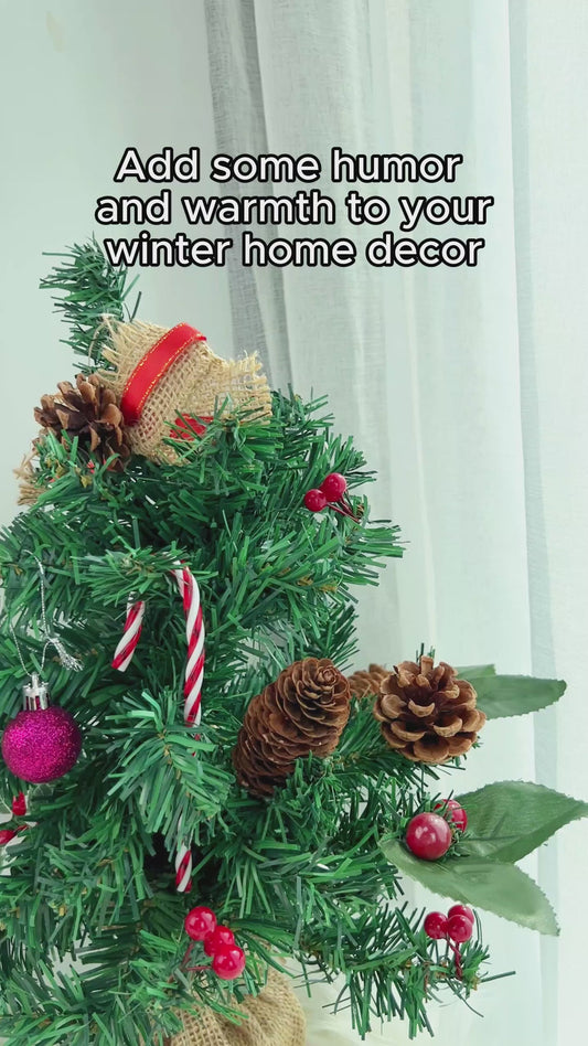 Baby, es ist kalt draußen – personalisiertes Pärchenkissen